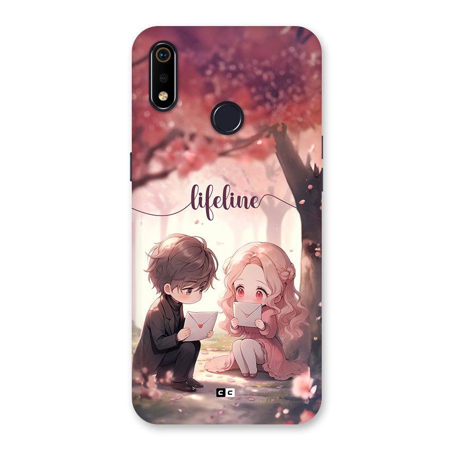 Cute Anime Couple Back Case for Realme 3i