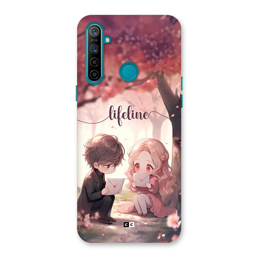 Cute Anime Couple Back Case for Realme 5i