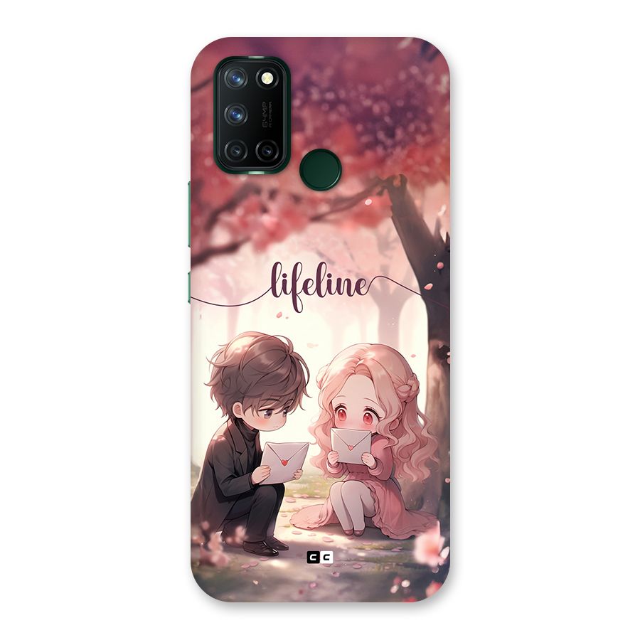 Cute Anime Couple Back Case for Realme 7i