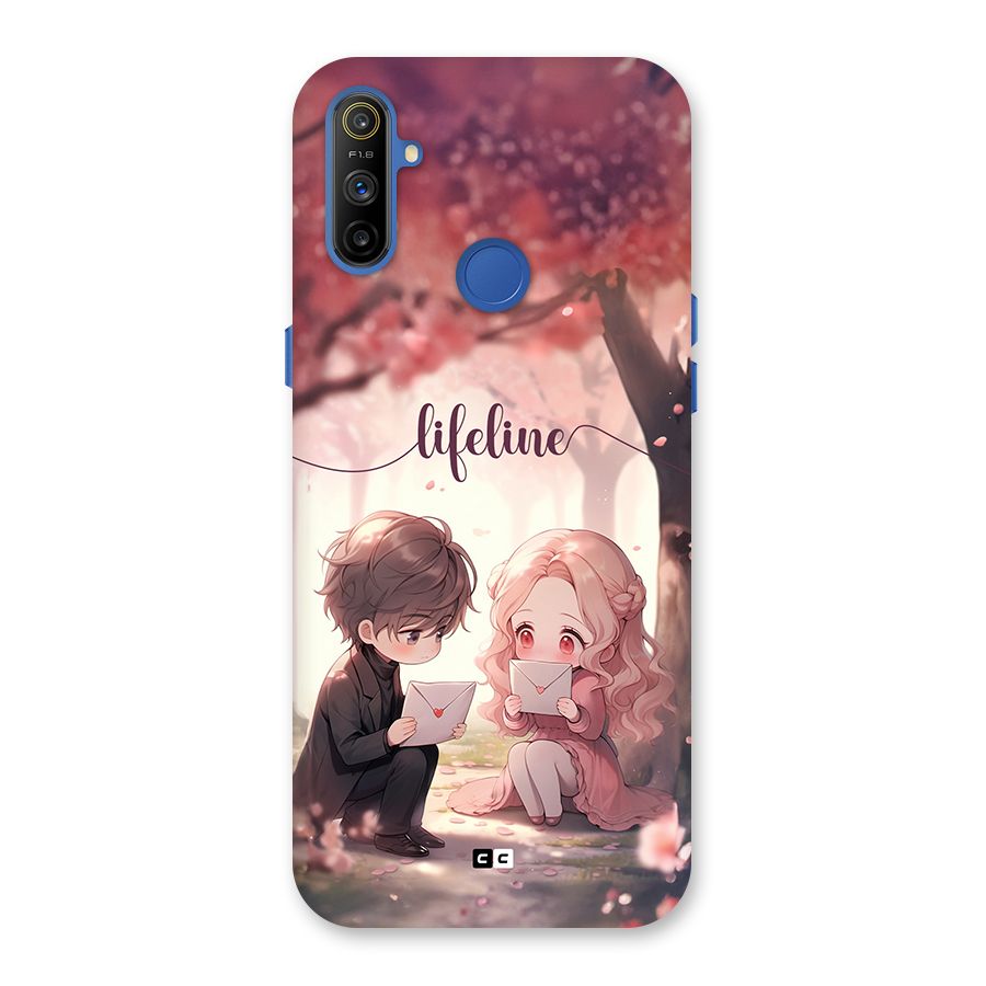 Cute Anime Couple Back Case for Realme Narzo 10A