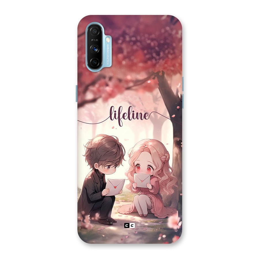 Cute Anime Couple Back Case for Realme Narzo 20A