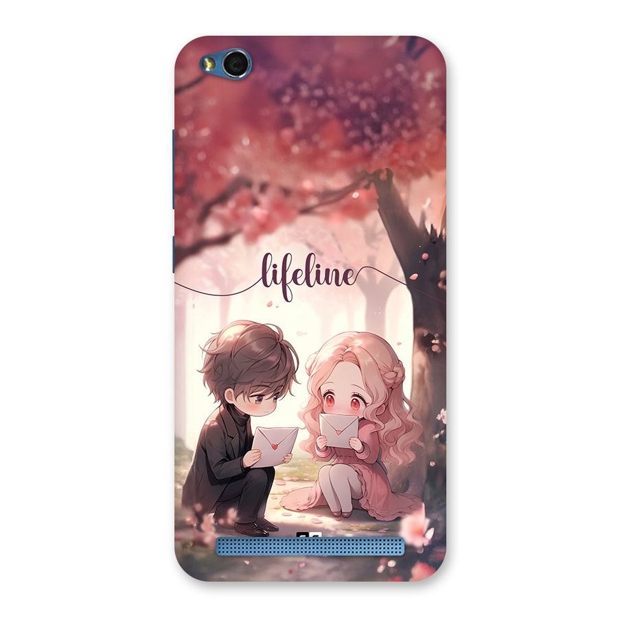 Cute Anime Couple Back Case for Redmi 5A