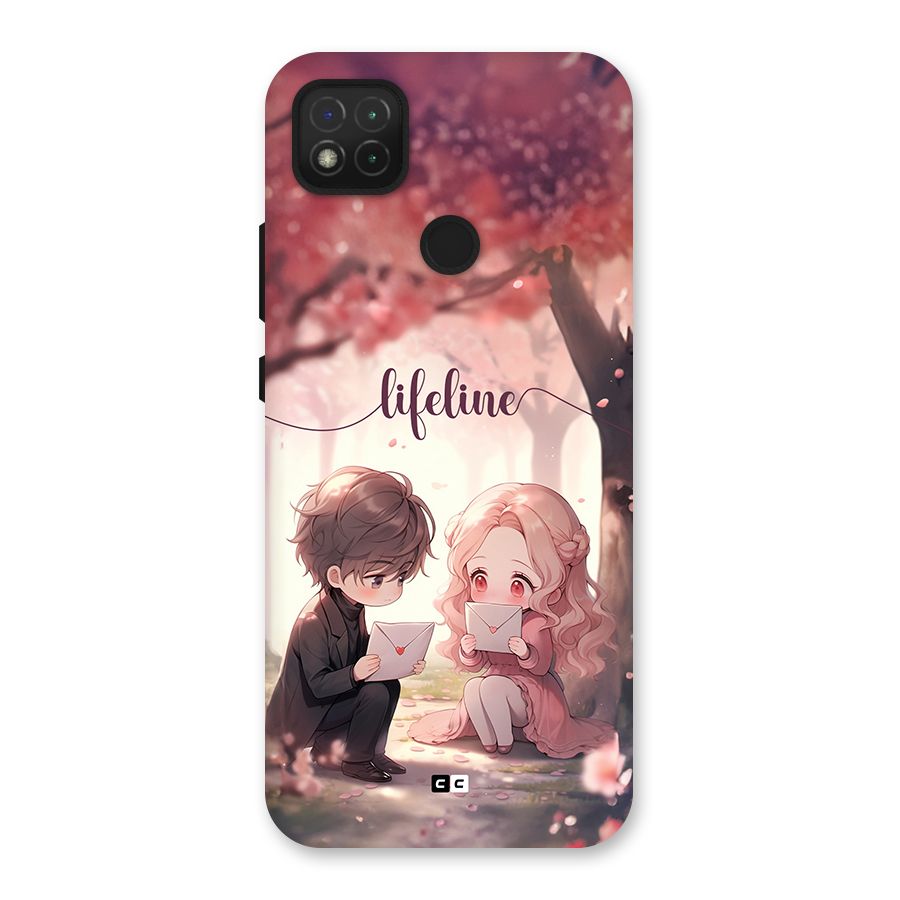 Cute Anime Couple Back Case for Redmi 9