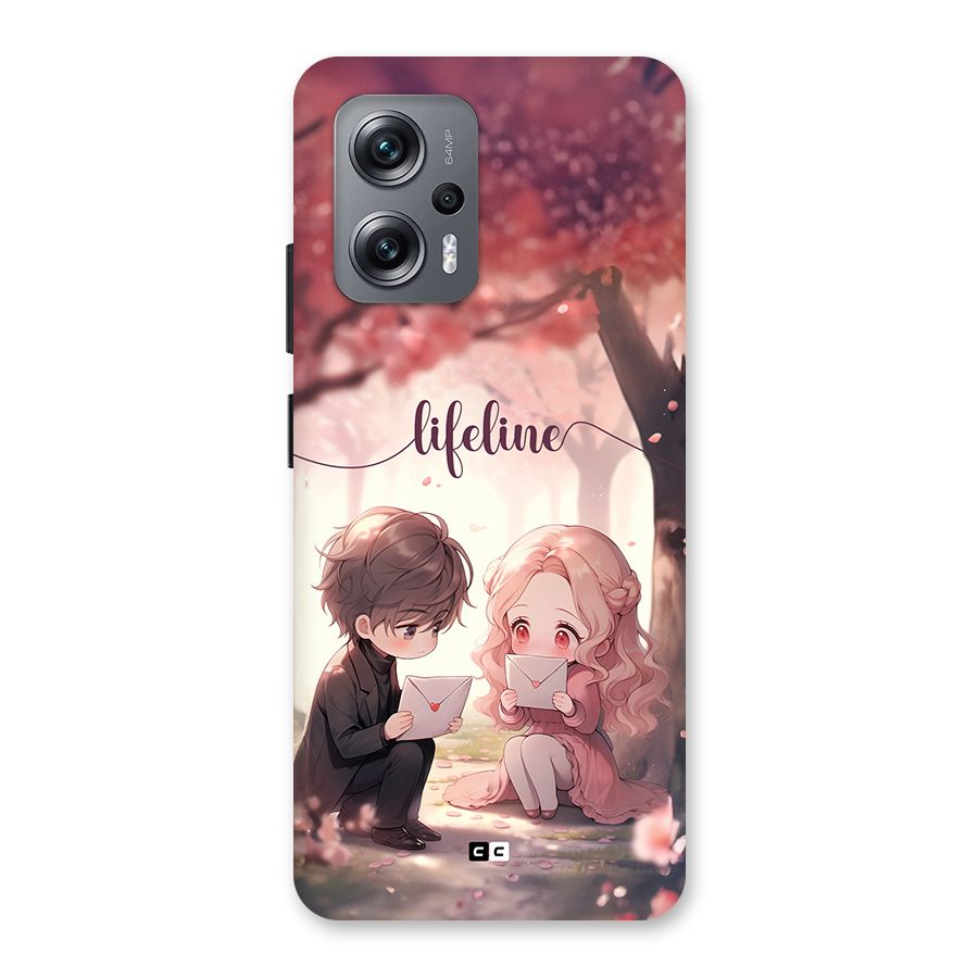 Cute Anime Couple Back Case for Redmi K50i