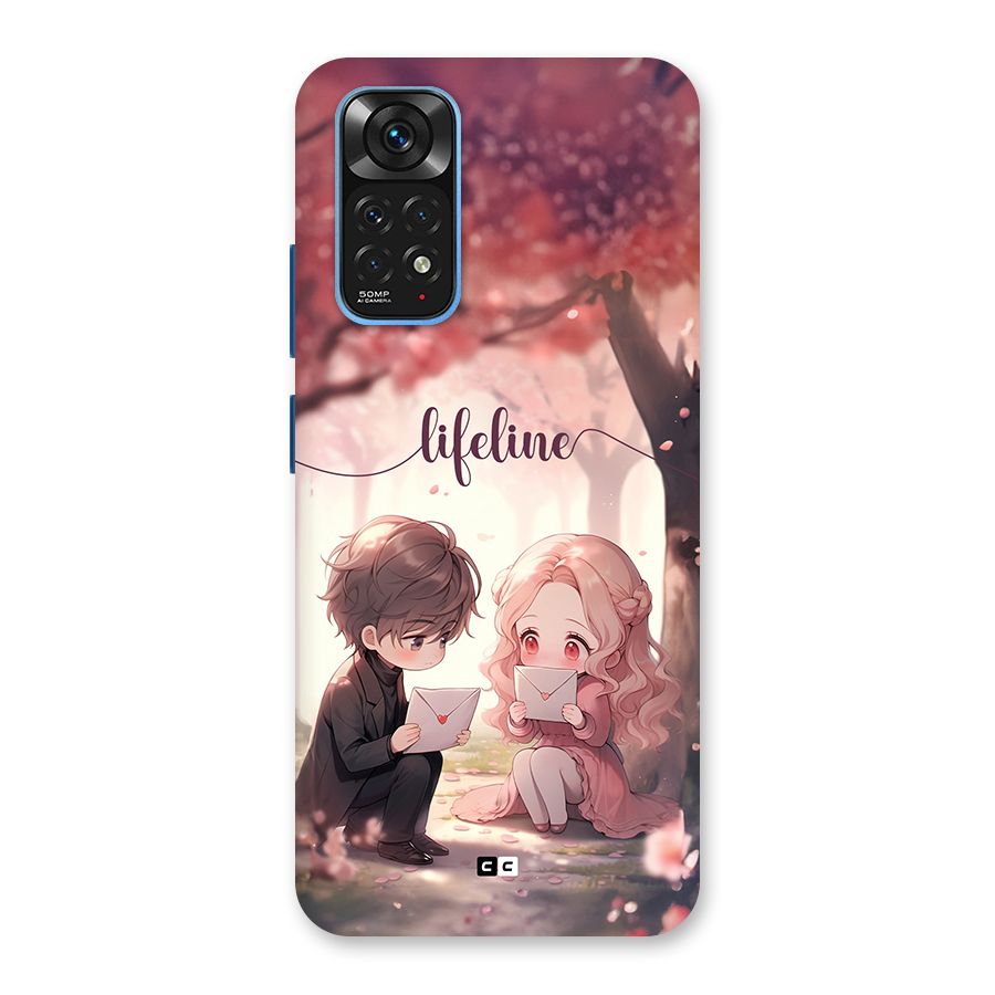 Cute Anime Couple Back Case for Redmi Note 11S