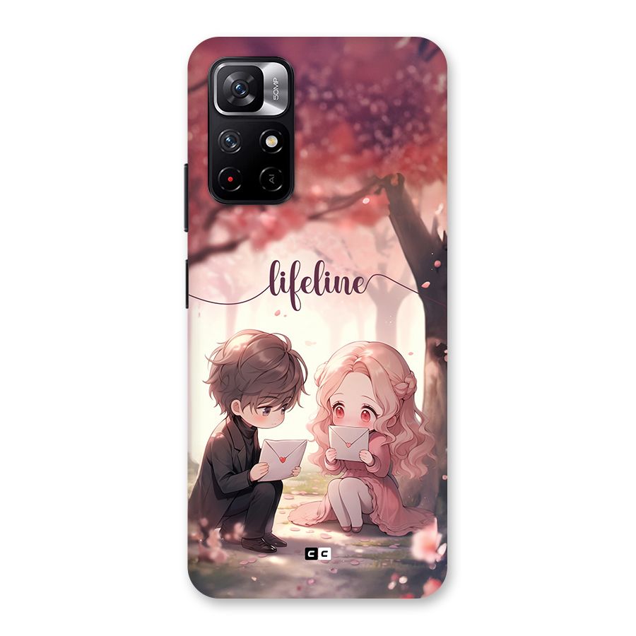Cute Anime Couple Back Case for Redmi Note 11T 5G