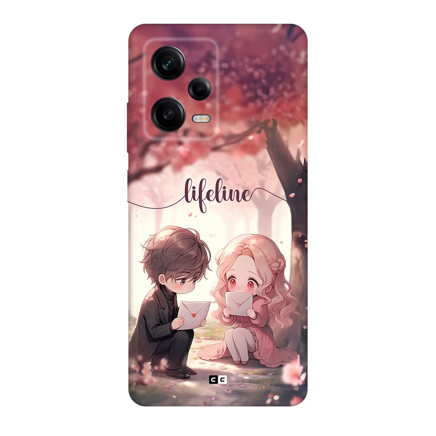 Cute Anime Couple Back Case for Redmi Note 12 Pro