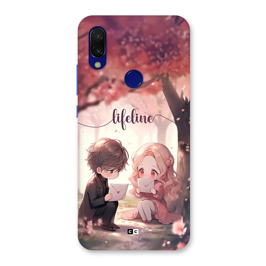 Cute Anime Couple Back Case for Redmi Y3