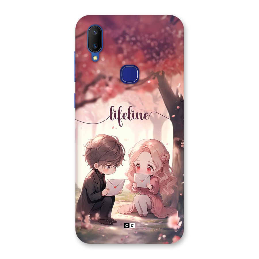 Cute Anime Couple Back Case for Vivo V11