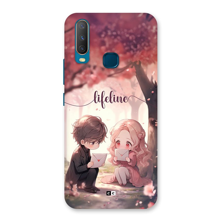 Cute Anime Couple Back Case for Vivo Y11