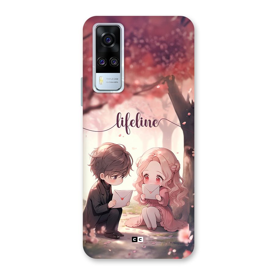 Cute Anime Couple Back Case for Vivo Y31