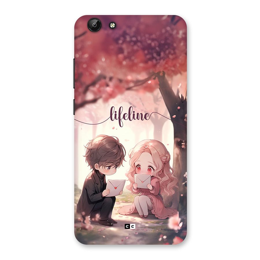 Cute Anime Couple Back Case for Vivo Y69