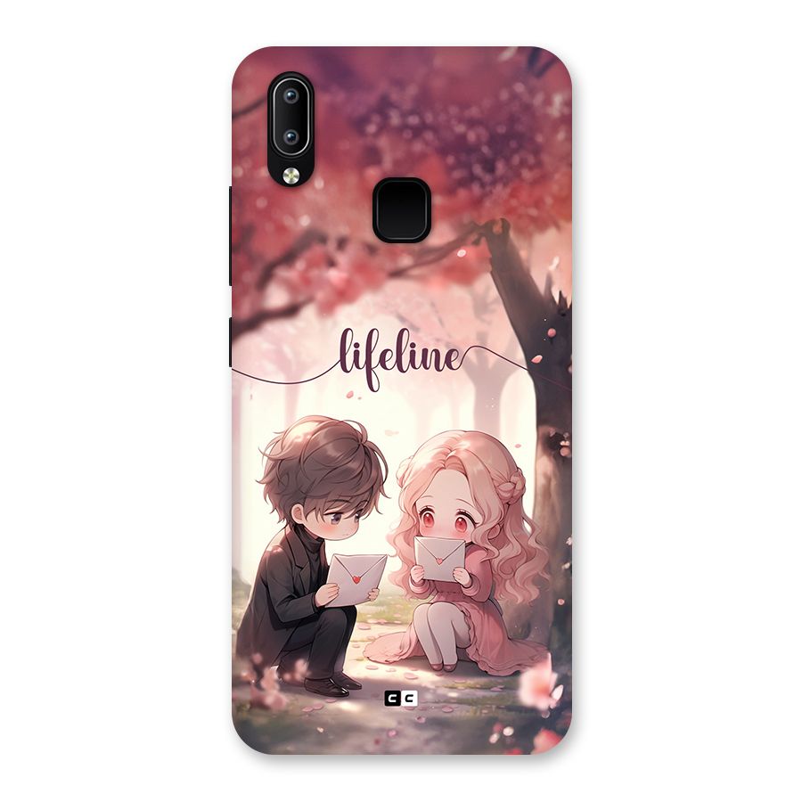 Cute Anime Couple Back Case for Vivo Y93