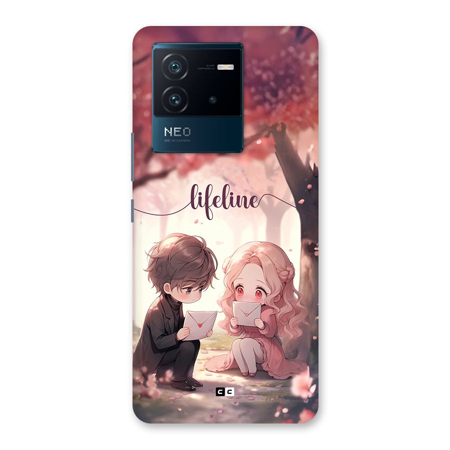 Cute Anime Couple Back Case for Vivo iQOO Neo 6 5G
