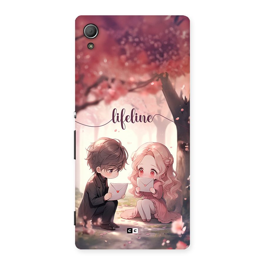 Cute Anime Couple Back Case for Xperia Z3 Plus