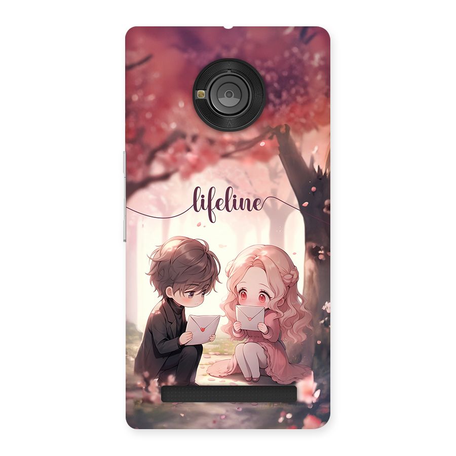 Cute Anime Couple Back Case for Yunique