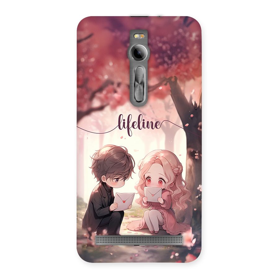 Cute Anime Couple Back Case for Zenfone 2