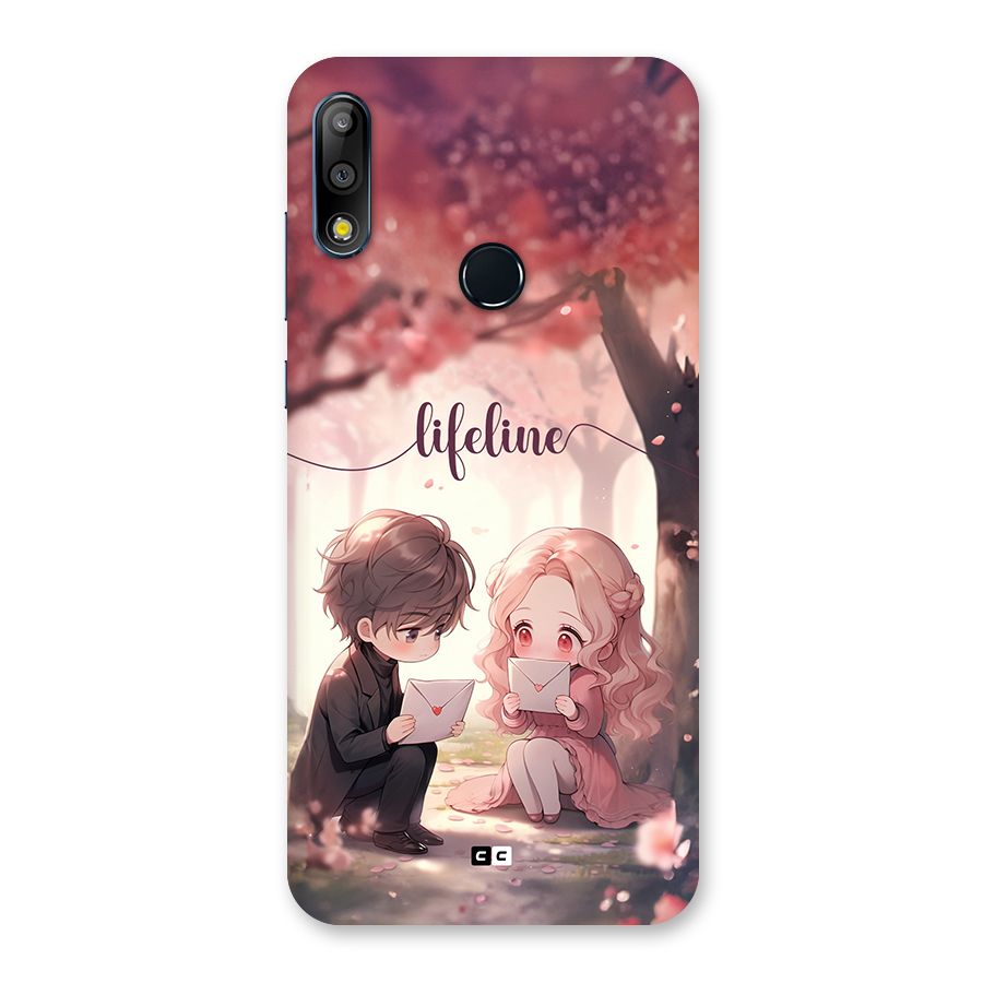 Cute Anime Couple Back Case for Zenfone Max Pro M2