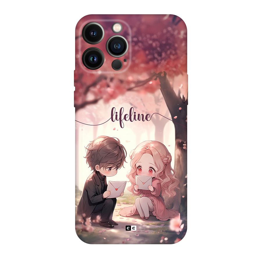 Cute Anime Couple Back Case for iPhone 13 Pro Max