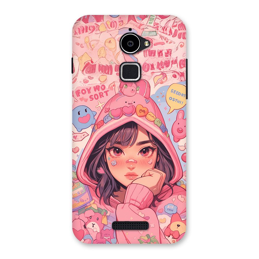 Cute Anime Girl Back Case for Coolpad Note 3 Lite