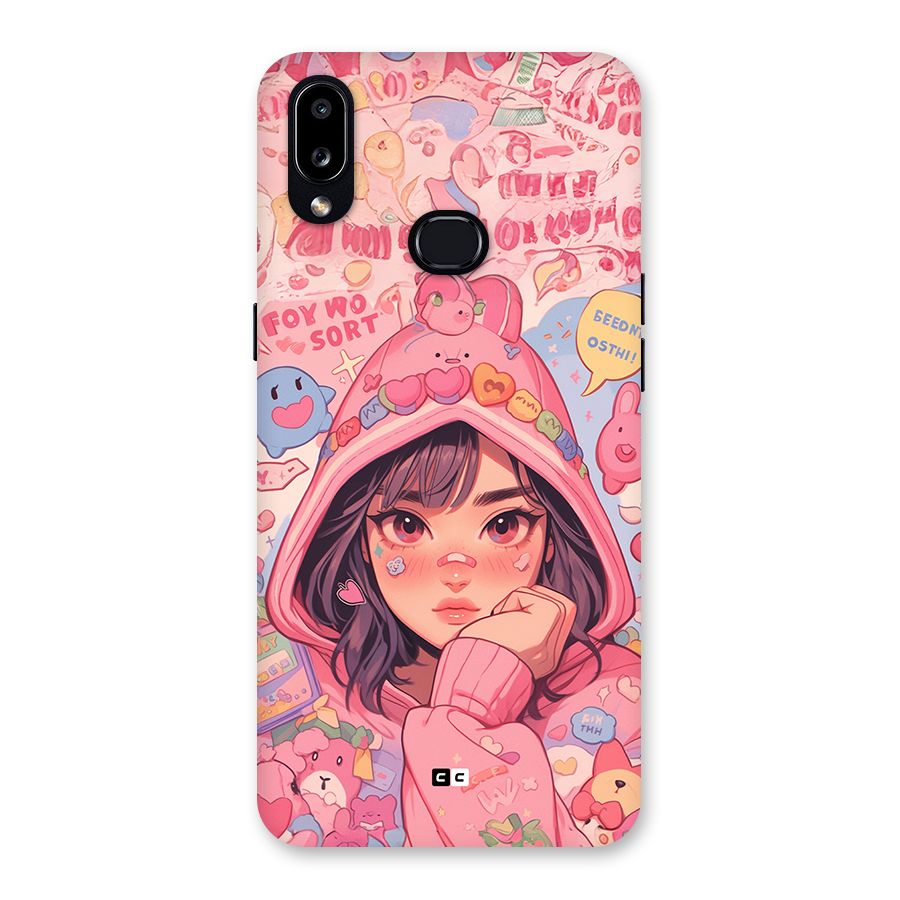 Cute Anime Girl Back Case for Galaxy A10s