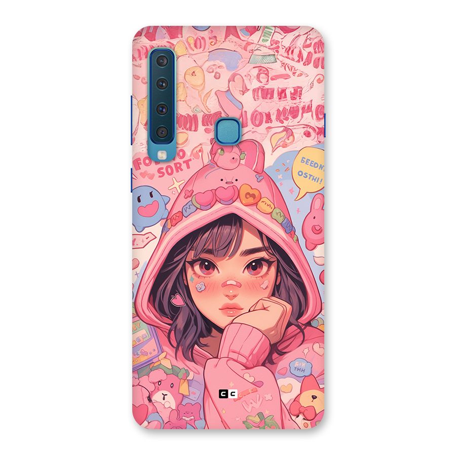 Cute Anime Girl Back Case for Galaxy A9 (2018)