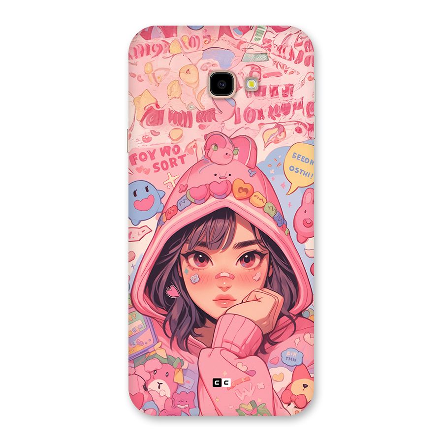 Cute Anime Girl Back Case for Galaxy J4 Plus