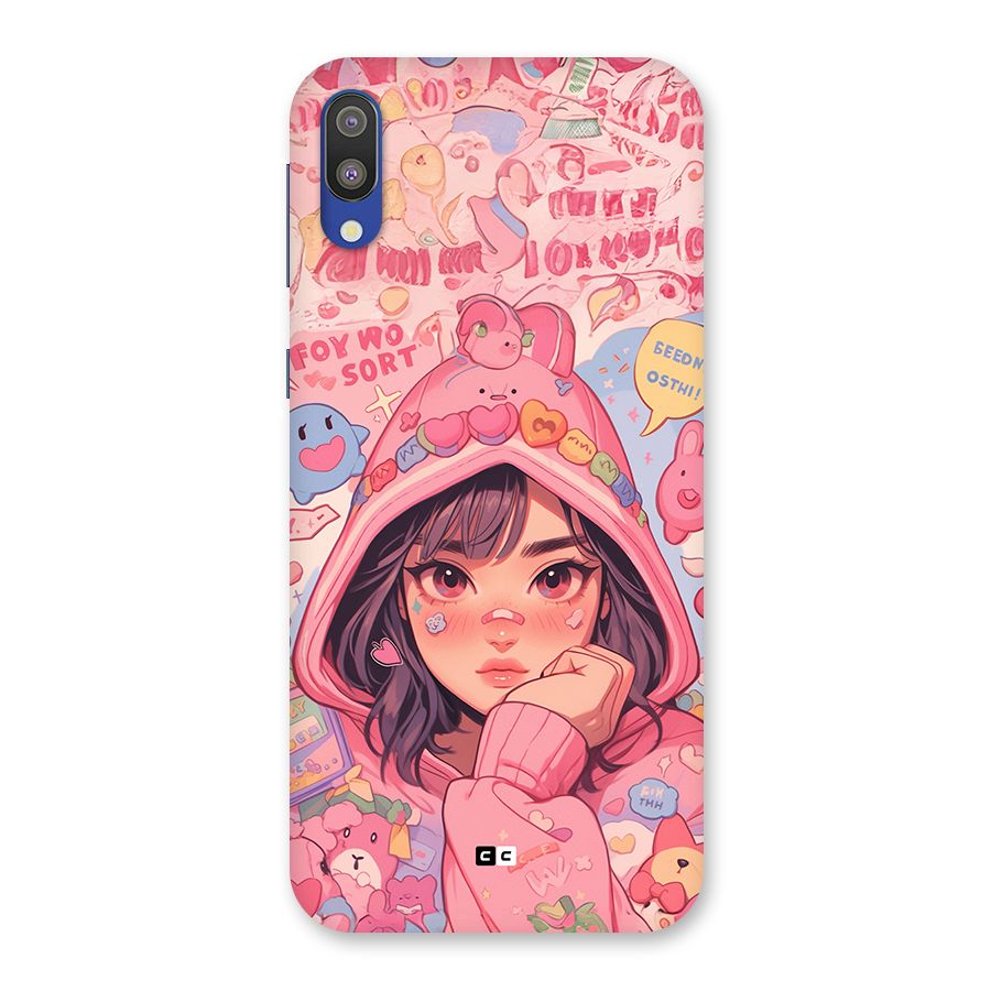 Cute Anime Girl Back Case for Galaxy M10