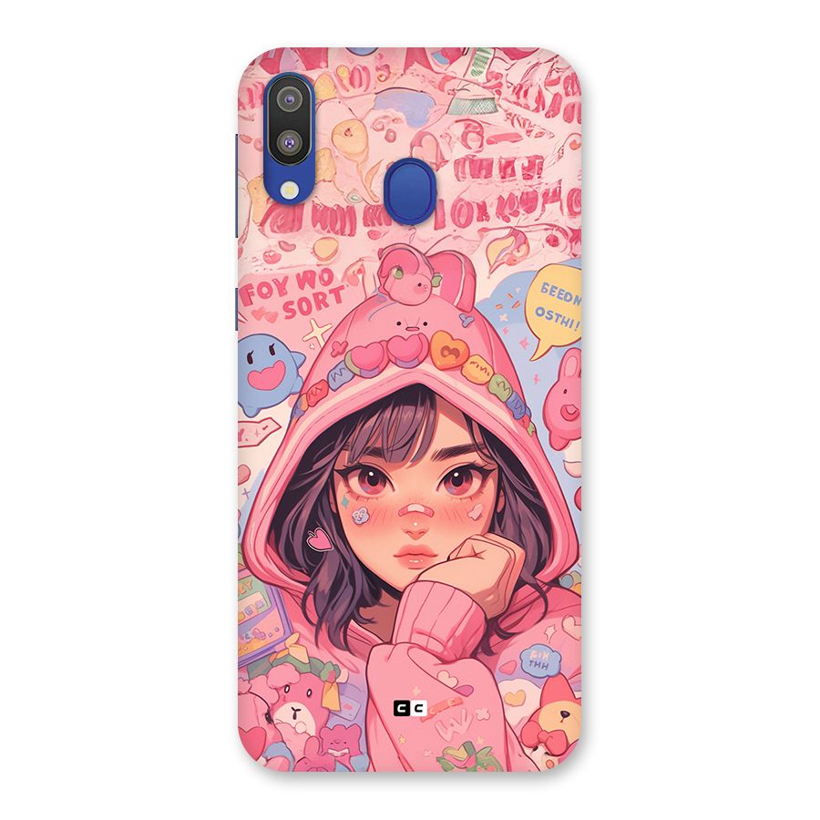 Cute Anime Girl Back Case for Galaxy M20