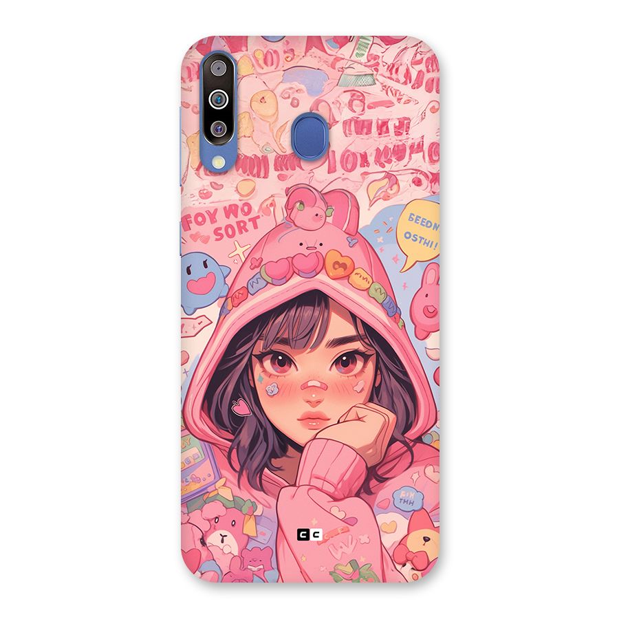 Cute Anime Girl Back Case for Galaxy M30