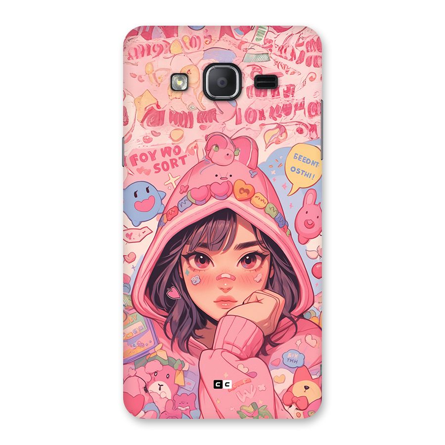 Cute Anime Girl Back Case for Galaxy On7 2015