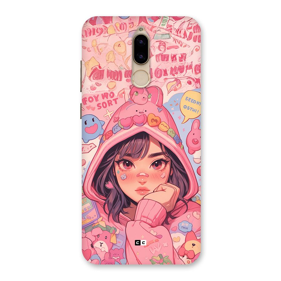 Cute Anime Girl Back Case for Honor 9i