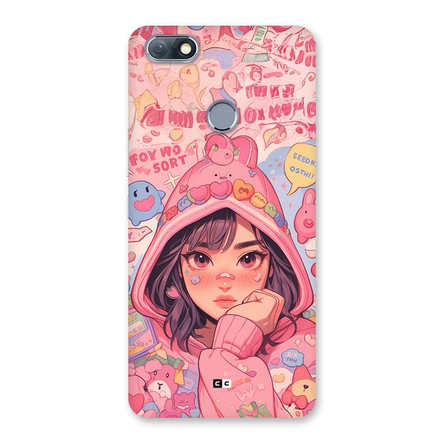 Cute Anime Girl Back Case for Infinix Note 5