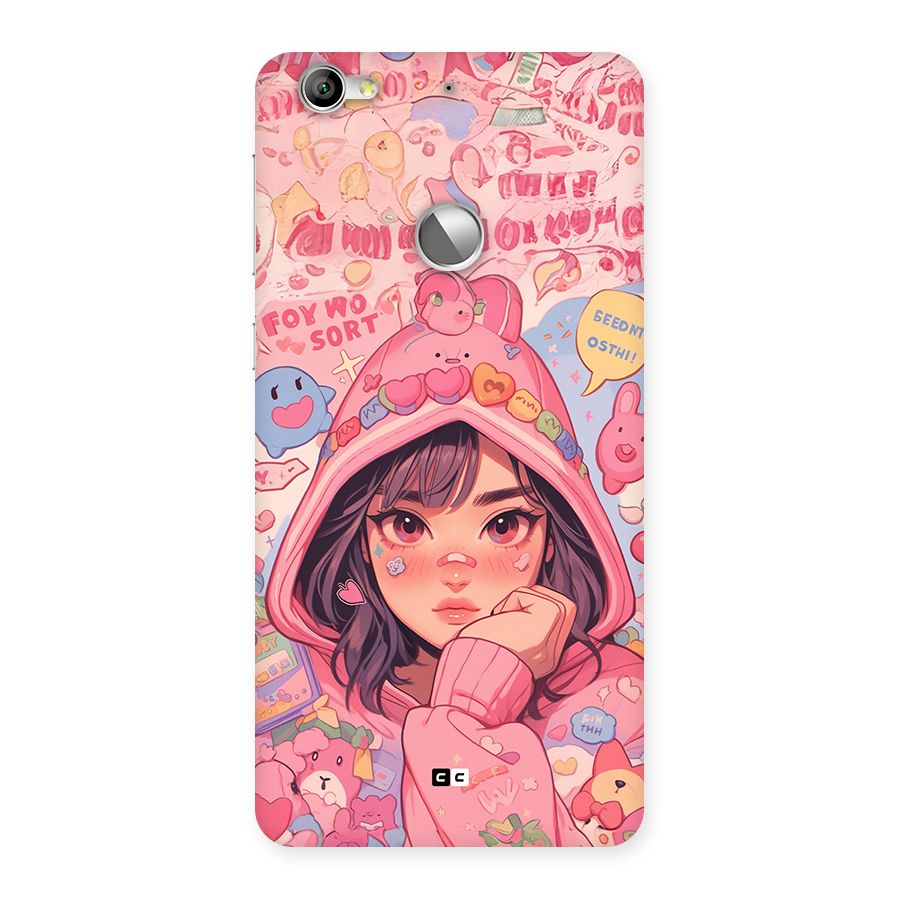 Cute Anime Girl Back Case for Le 1S
