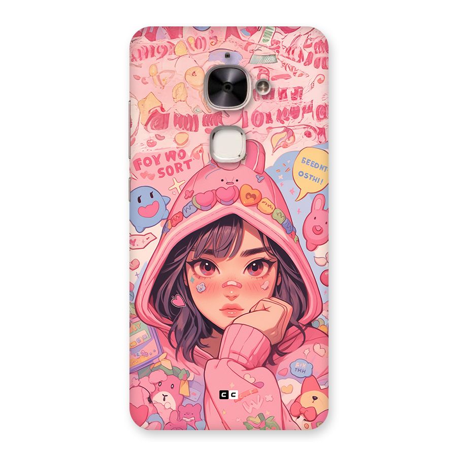 Cute Anime Girl Back Case for Le 2