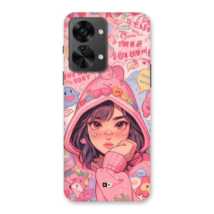 Cute Anime Girl Back Case for OnePlus Nord 2T