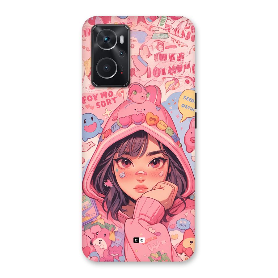 Cute Anime Girl Back Case for Oppo K10 4G
