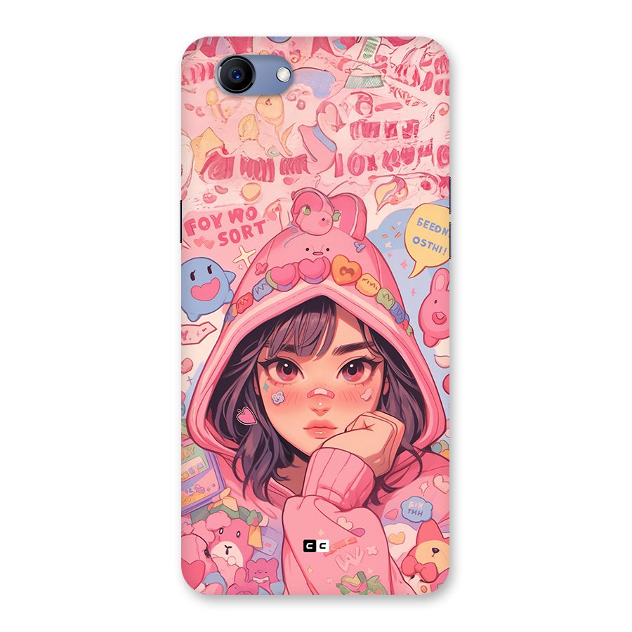 Cute Anime Girl Back Case for Realme 1