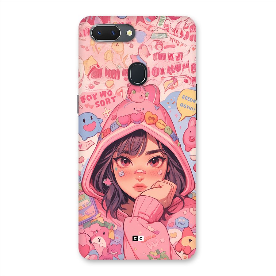 Cute Anime Girl Back Case for Realme 2