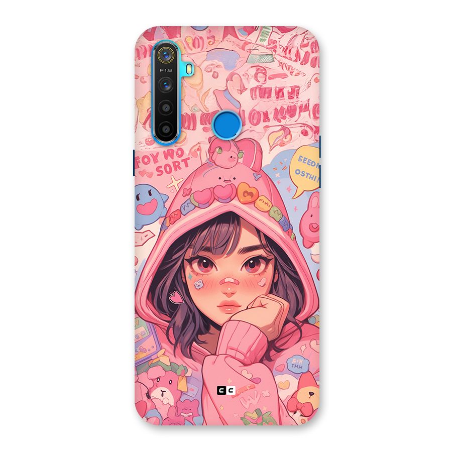 Cute Anime Girl Back Case for Realme 5