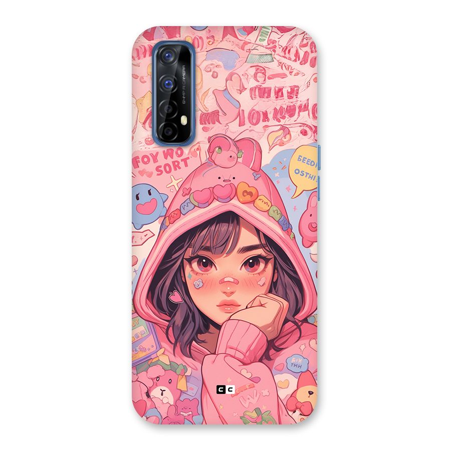 Cute Anime Girl Back Case for Realme 7