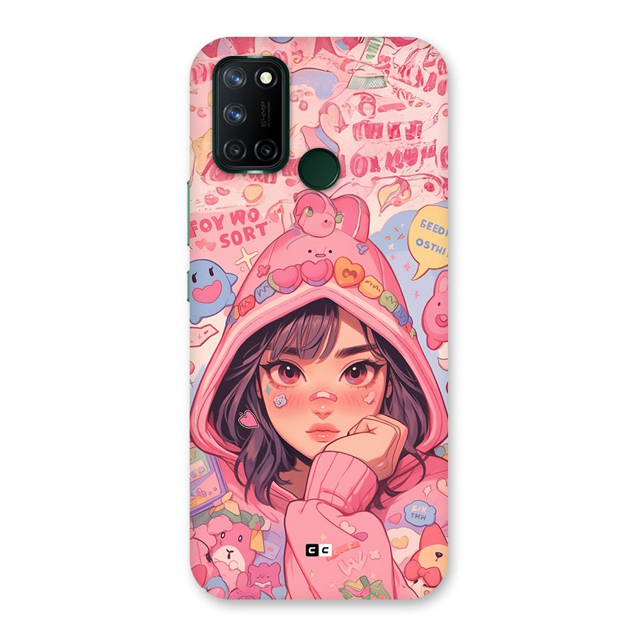 Cute Anime Girl Back Case for Realme 7i