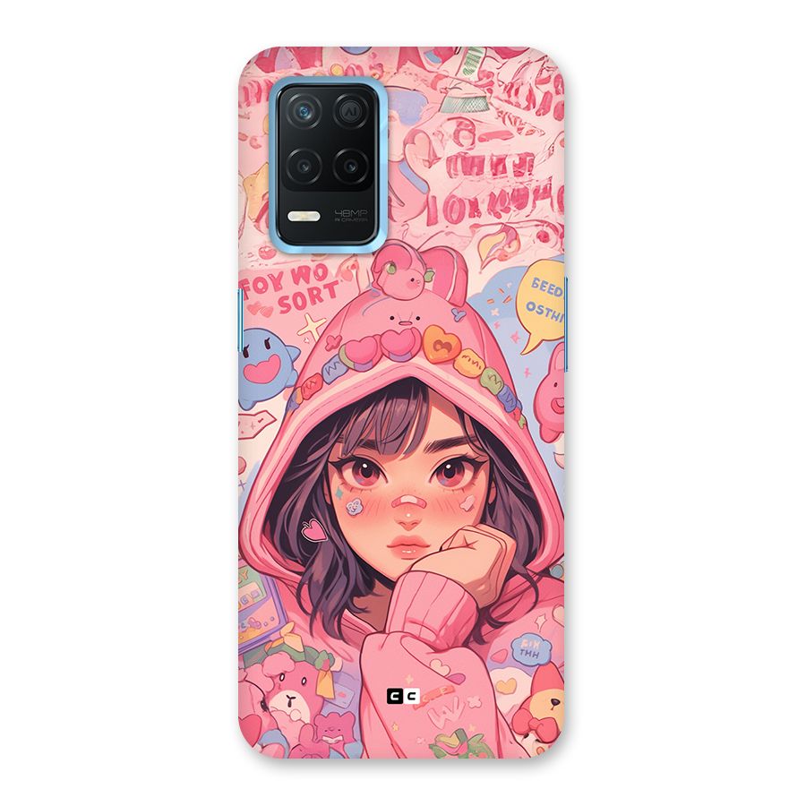 Cute Anime Girl Back Case for Realme 8s 5G