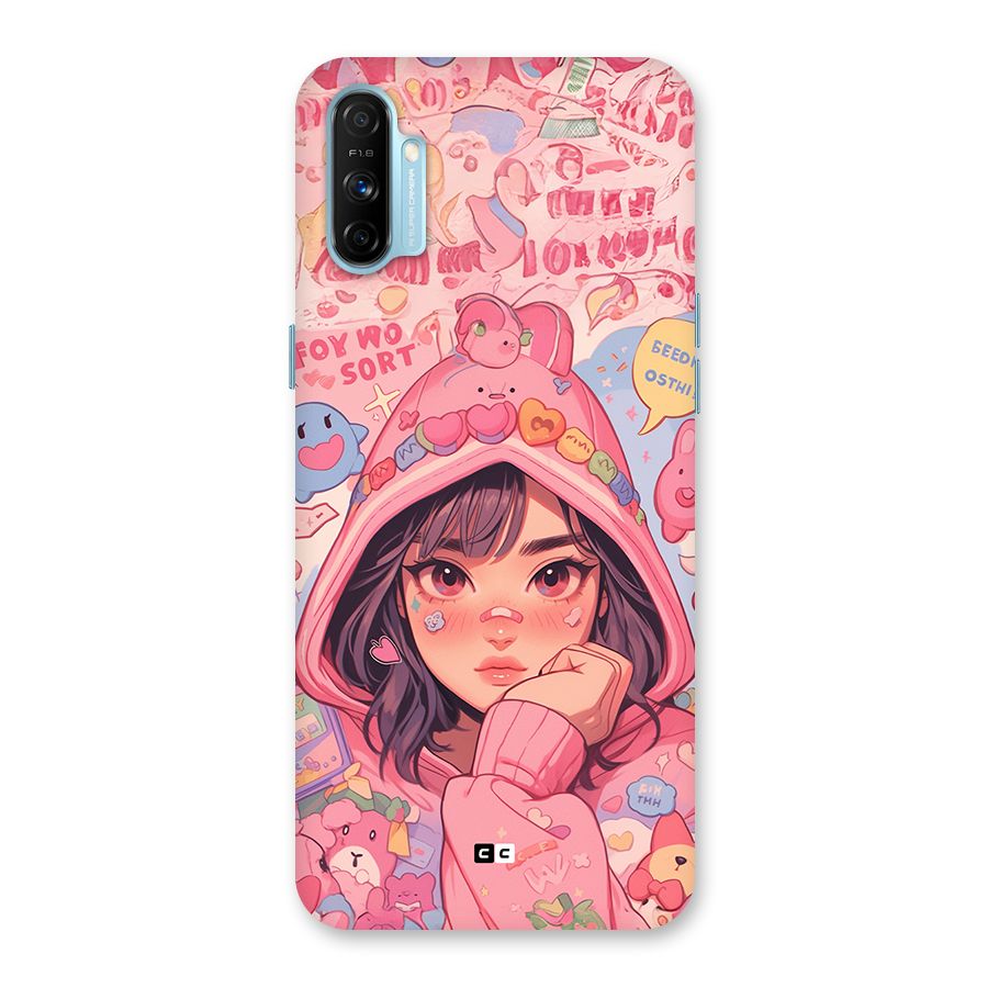 Cute Anime Girl Back Case for Realme Narzo 20A