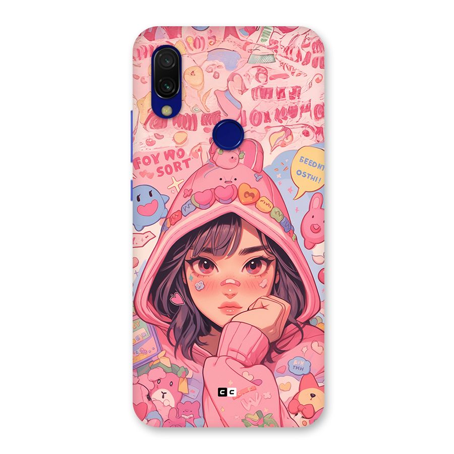 Cute Anime Girl Back Case for Redmi Y3