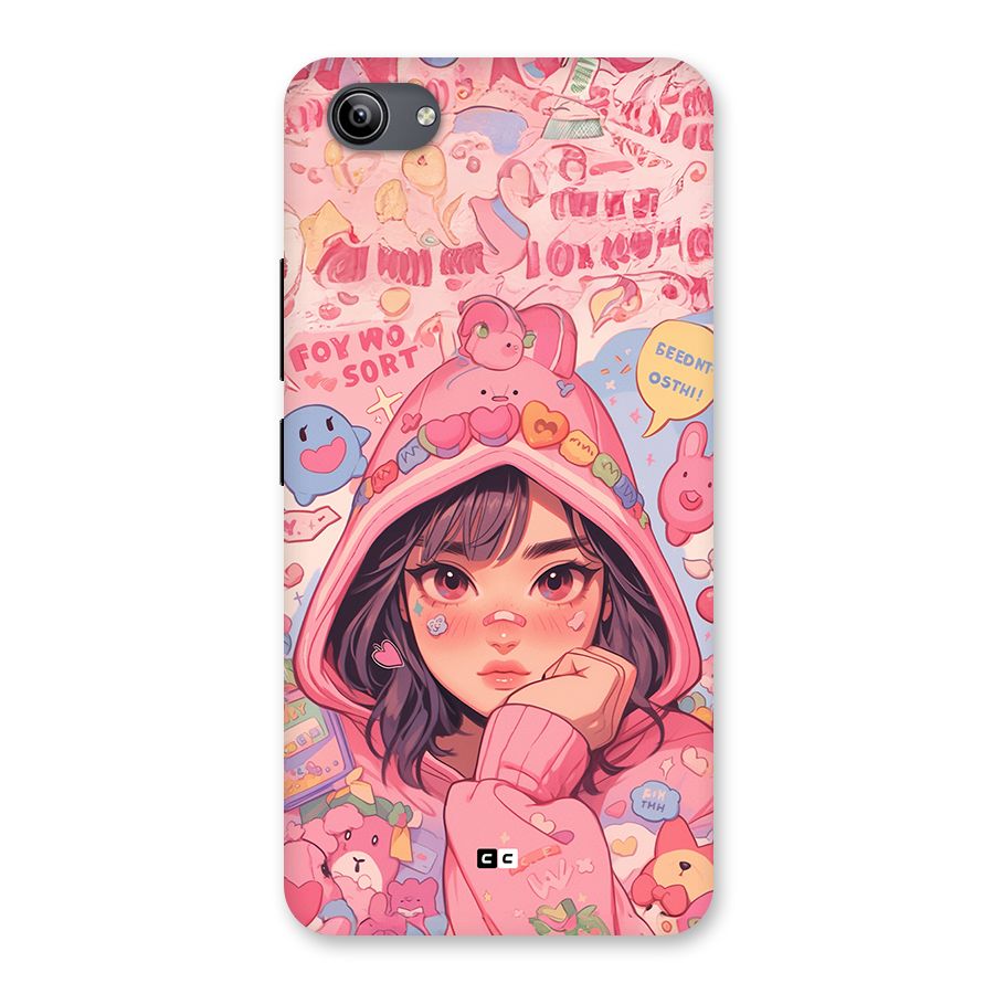 Cute Anime Girl Back Case for Vivo Y81i
