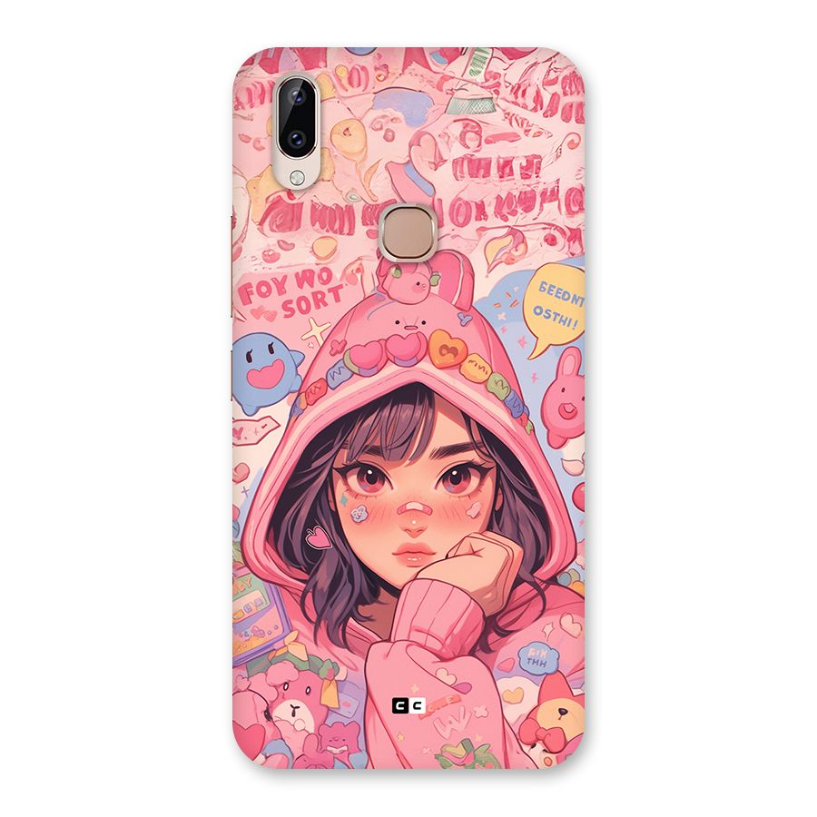 Cute Anime Girl Back Case for Vivo Y83 Pro