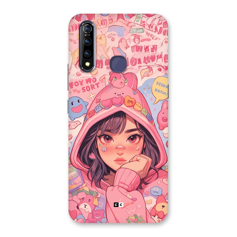 Cute Anime Girl Back Case for Vivo Z1 Pro
