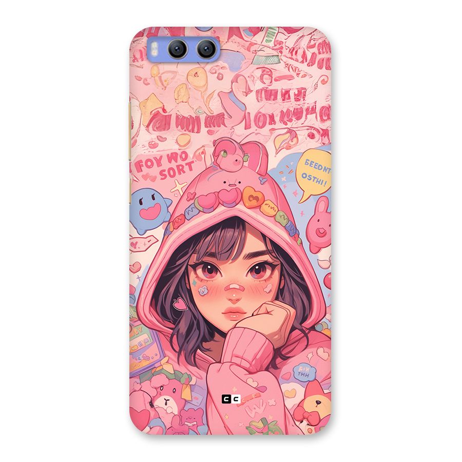 Cute Anime Girl Back Case for Xiaomi Mi 6