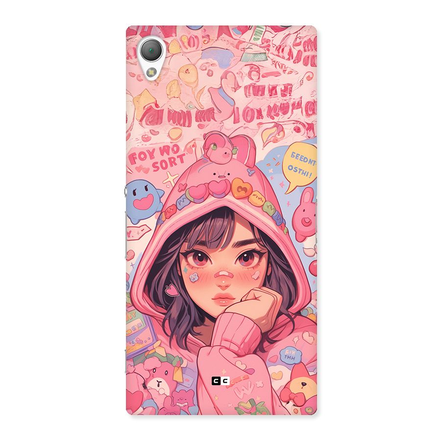 Cute Anime Girl Back Case for Xperia Z3